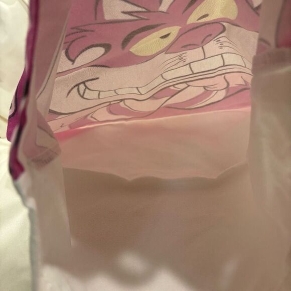 Disney’s Alice in Wonderland Cheshire Cat Reusable Shopping Bag Tote NWT - Picture 4 of 4